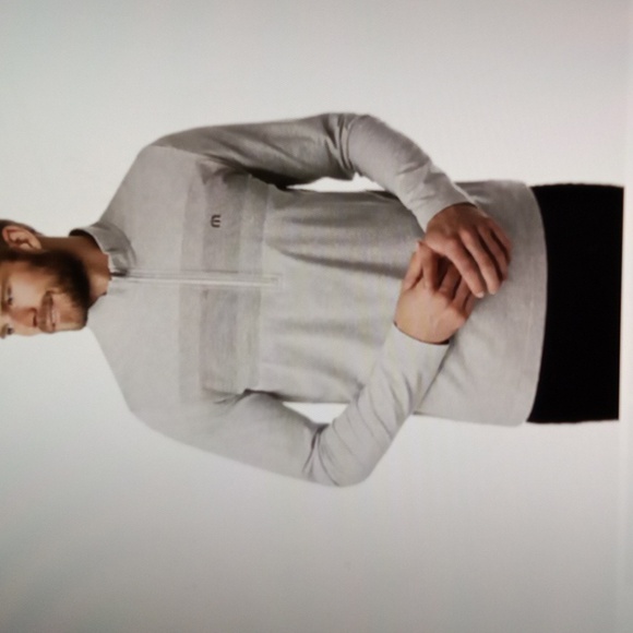 Travis Mathew Tequila Sunrise Mens Golf Jacket 2021 1/2 Zip Gray Size Large - Picture 1 of 13